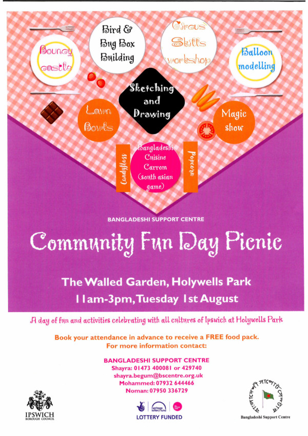 community fun day picnic