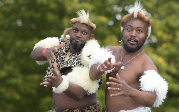 Afro-Zulu performing at 1 Big Multicultural Festival