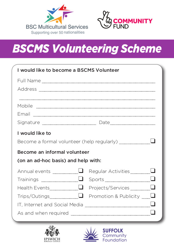 Volunteering scheme